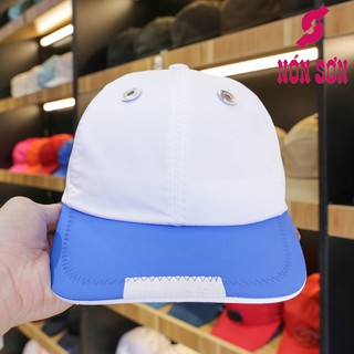 Nón Sơn Trắng Xanh Dương - NS004