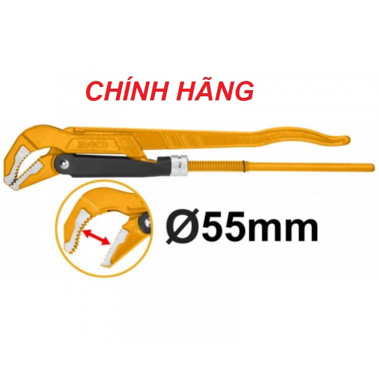 ĐỒ NGHỀ INGCO Mỏ lết 45 độ theo CN nặng của Thụy Điển 12.7mm HPW04153 (Cam kết Chính Hãng 100%)