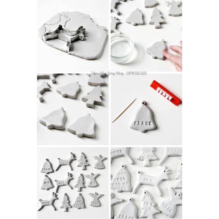 500gram Đất Sét Tự Khô | Đất Sét Làm Gốm Thủ Công Tại Nhà