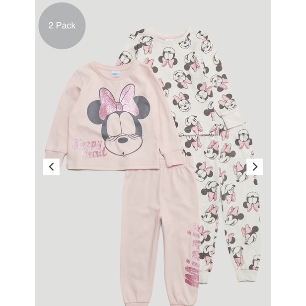 Bộ cotton dài Mickey  Matalan Auth