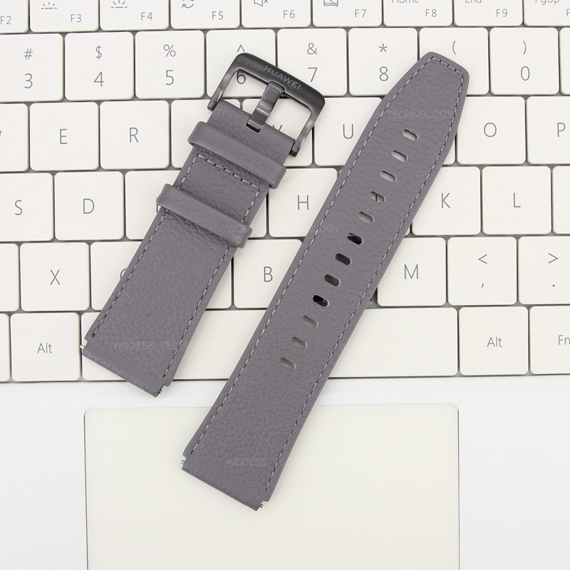 Dây đeo bằng da chính hãng cho HUAWEI GT2 GT3 GT3pro46mm GT2e GT2 Pro GTRunner buds SE HUAWEI GT3 GT3Pro 4 4Pro 22mm Smartwatch Dây đeo bằng da chính hãng