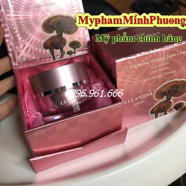 Kem LULANJINA linh chi Tím và Hồng, kem linh chi tím