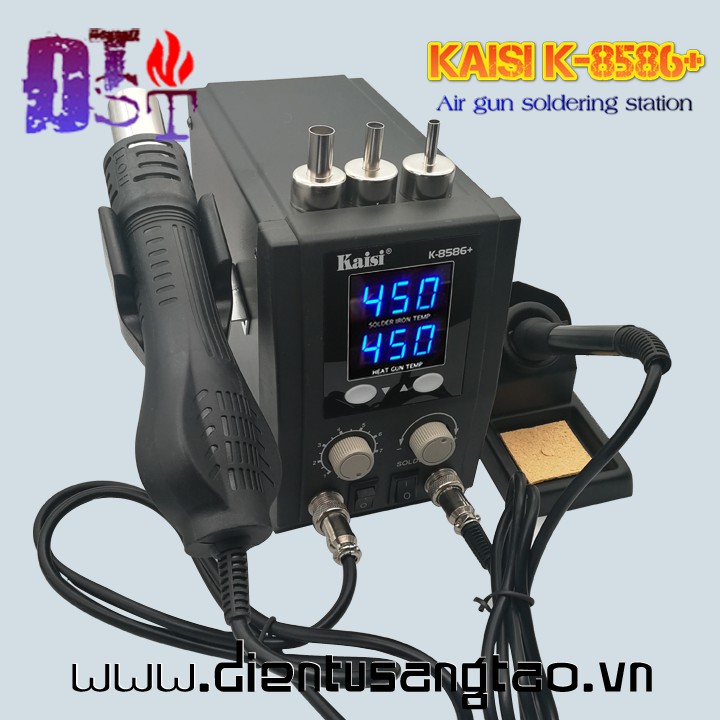 Máy hàn và khò nhiệt Kaisi K-8586+