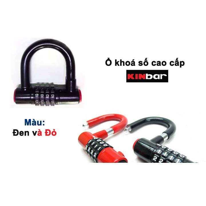 Ổ khoá kinbar, khoá chữ u - Khoá chữ u dài, ổ khoá chống cắt, khoá cửa, khoá xe