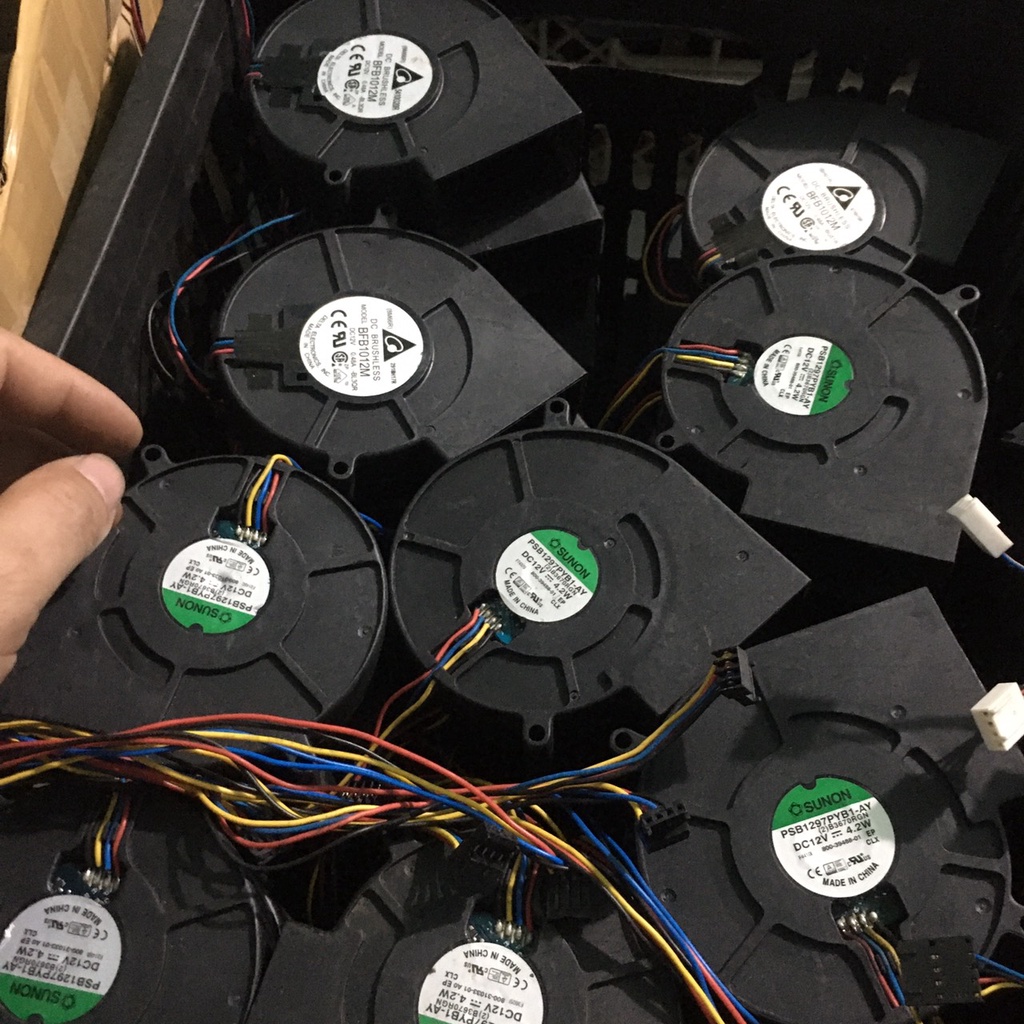 Quạt sò các loại 12V DC