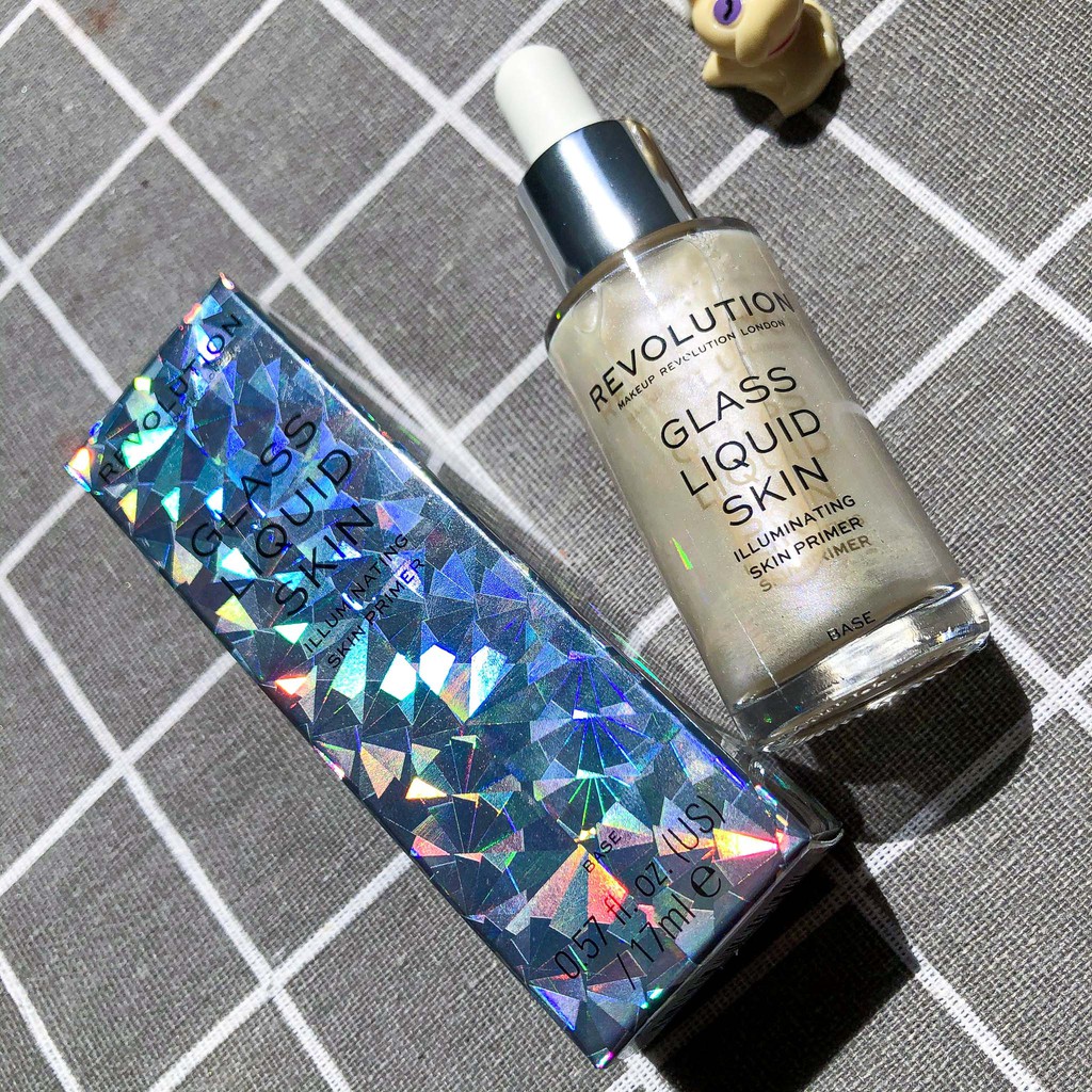 Kem lót trang điểm da khô REVOLUTION Glass Liquid Skin 17ml (Có bắt sáng) - chumia | BigBuy360 - bigbuy360.vn