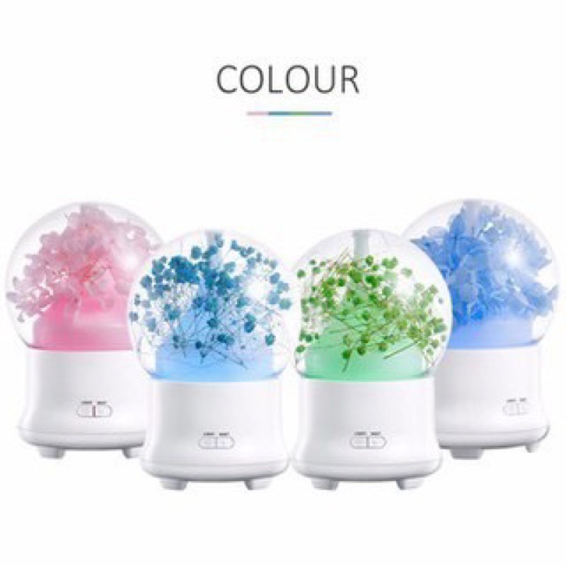 Đèn xông tinh dầu quả địa cầu cao cấp