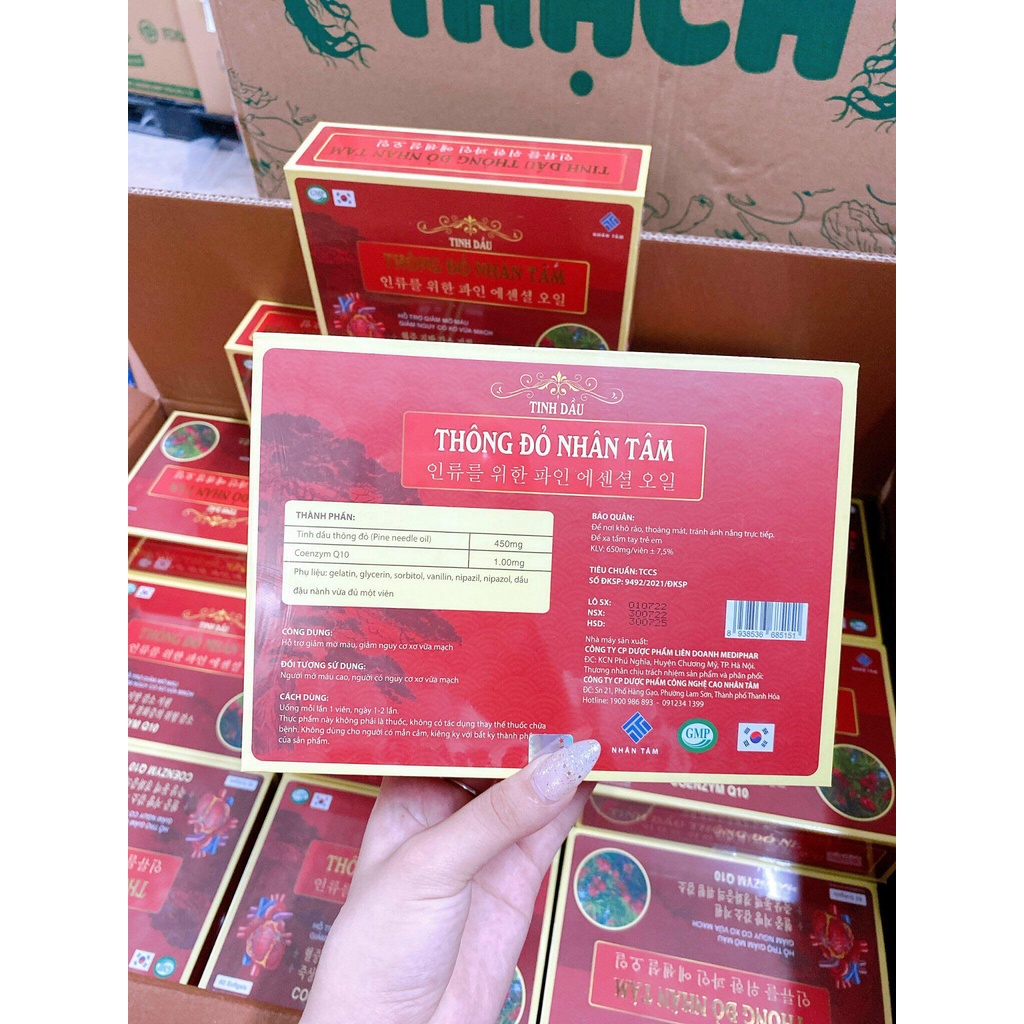TINH DẦU THÔNG ĐỎ NHÂN TÂM