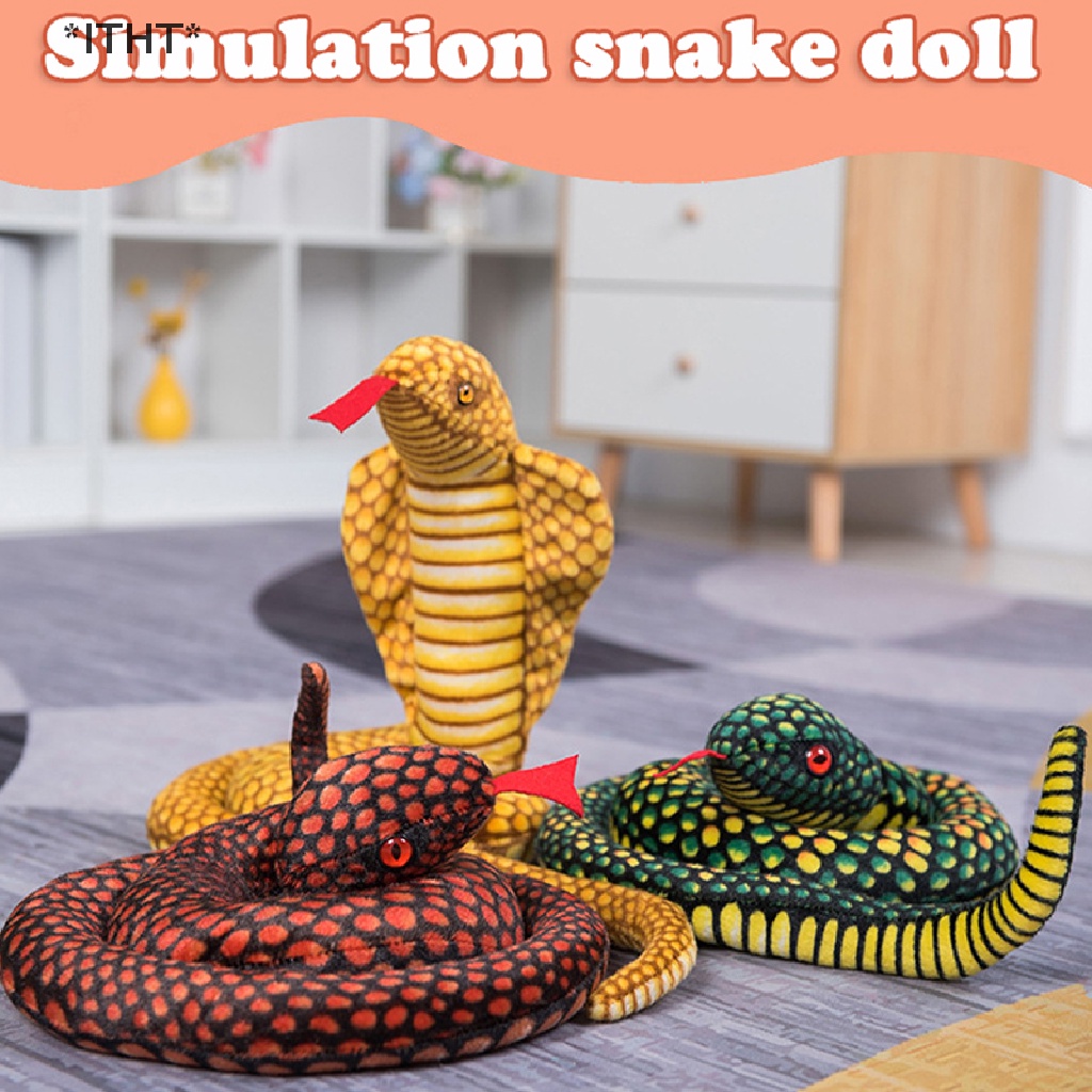 Thú Nhồi Bông Hình Rắn Mềm Mại Đáng Yêu