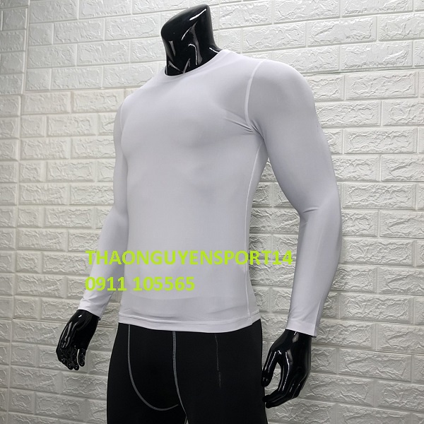 Áo thun nam dài tay, áo giữ nhiệt nam co dãn 4 chiều
