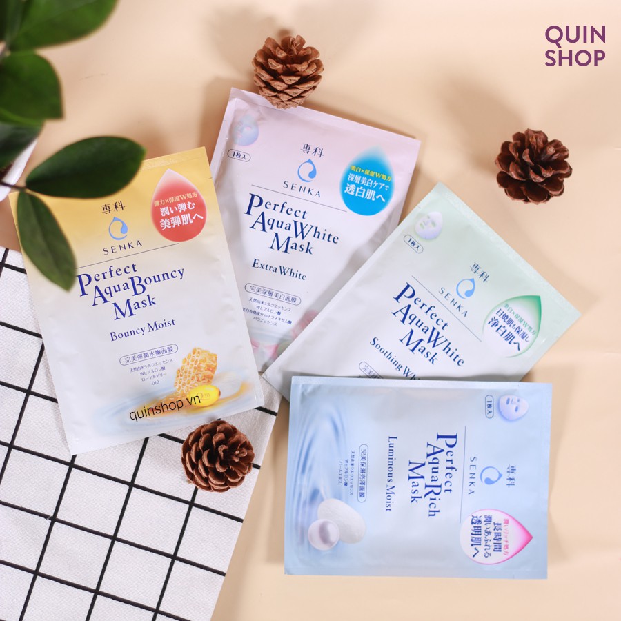 Mặt Nạ Giấy Senka Perfect Aqua Mask