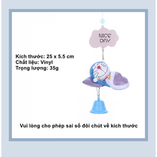 Chuông gió DORAEMON trang trí siêu dễ thương