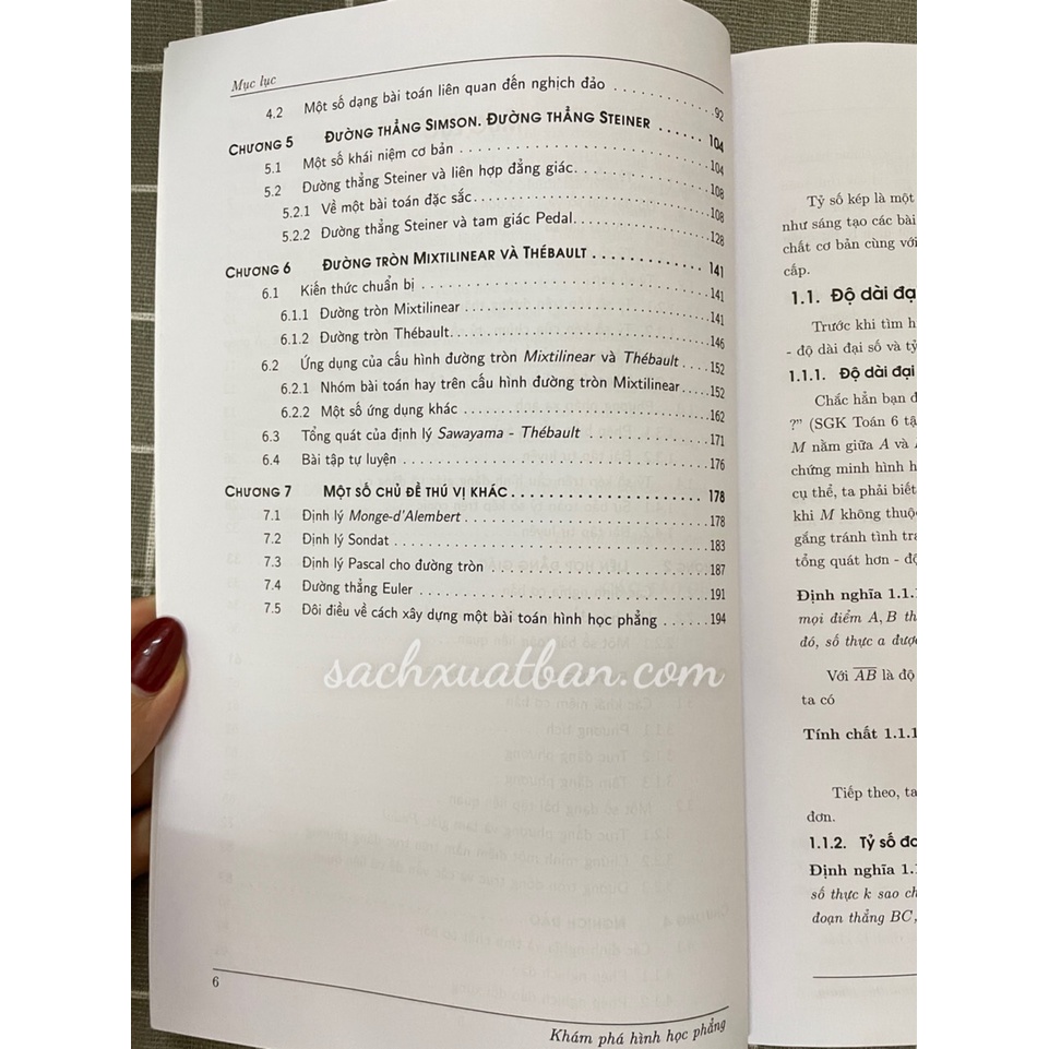 Sách Khám phá hình học phẳng