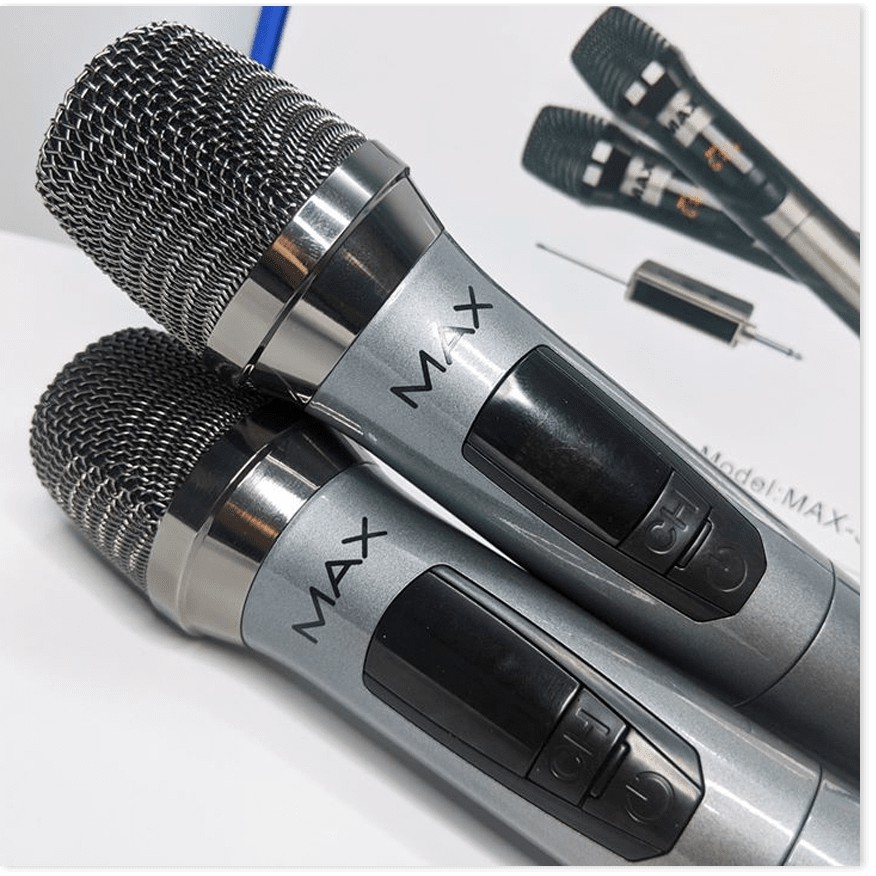 [ Siêu Phẩm Micro ] Micro Không Dây Hát Hay Nhất, Micro Max 39 Đa Năng Không Hú, Mic Hiện Đại Cực Chất Lượng, Hú Âm Nhẹ,