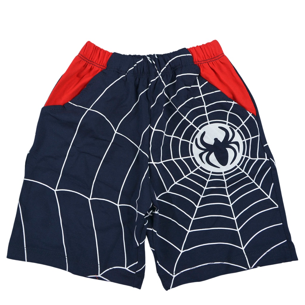 Đồ Bộ Sát Nách Bé Trai Phối Nhện Kèm Mặt Nạ