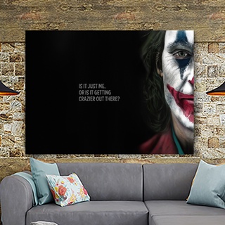 💖 Tranh vải treo tường DECOR JOKER NGHỆ THUẬT ĐẸP MẮT cỡ lớn Decor trang trí phòng ngủ phòng khách TẶNG MÓC TREO