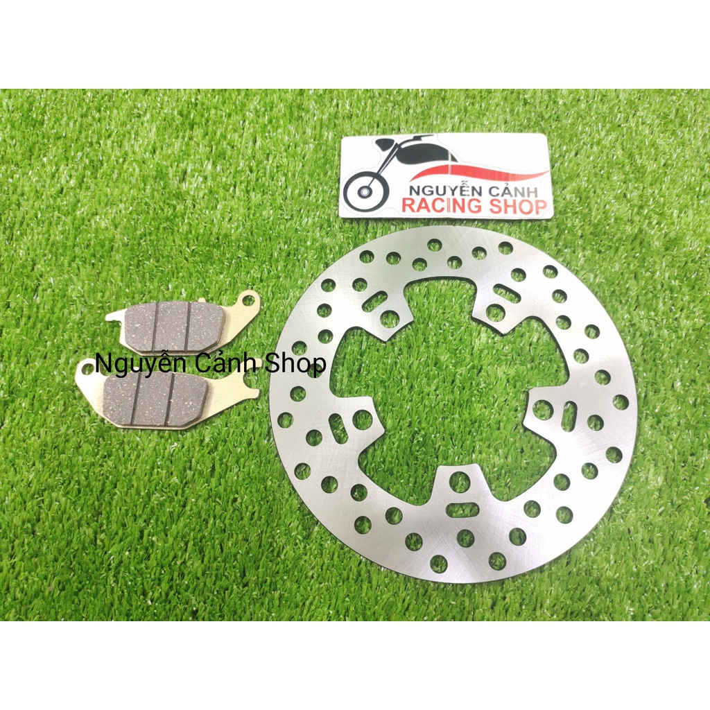 Đĩa thắng sau exciter 150 có bố-không bố