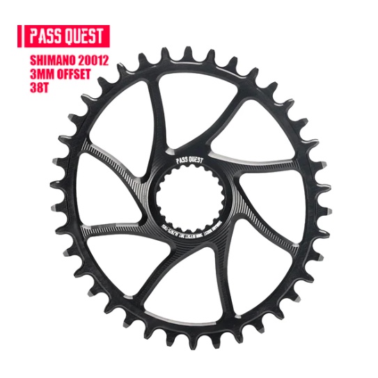 Dongchonbike Dĩa 36-38T Oval Pass Quest cho Sram & Shimano