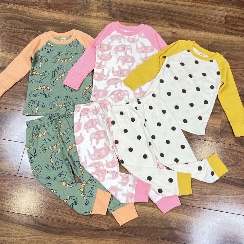 10-20kg Bộ cotton xuất nhật mặc thu xinh xắn cho bé gái dáng basic, mẫu 2022 mới nhất