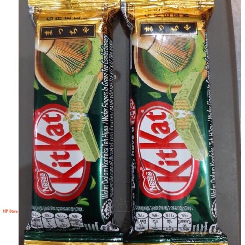 Kitkat Socola, Matcha Trà Xanh 17g Chính Hãng