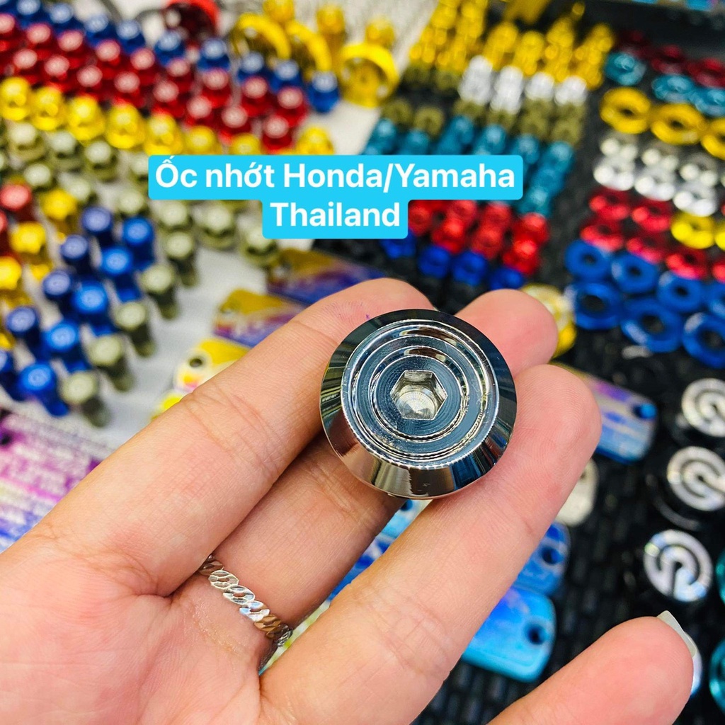 Ốc nắp nhớt Salaya Thái Lan Chính Hãng Xi NIken Honda/Yamaha