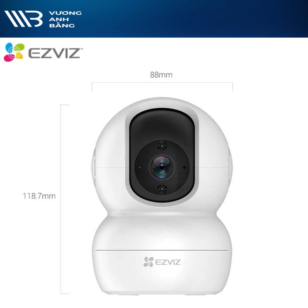 Camera IP Wifi HIK EZVIZ CS-TY2 B0-1G2WF 2.0MP 1080p Robo (Đàm thoại 2 chiều)- Hàng Chính Hãng