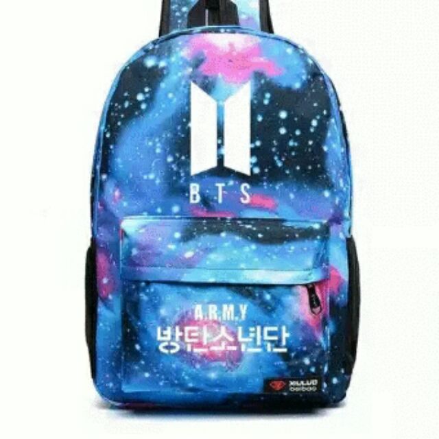 Balo BTS galaxy in theo yêu cầu