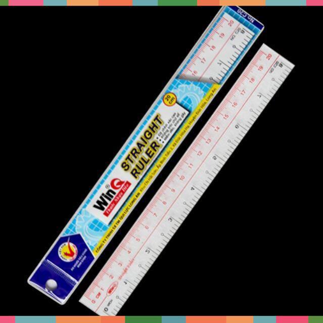 50 cái thước kẻ 20cm dẻo không gãy