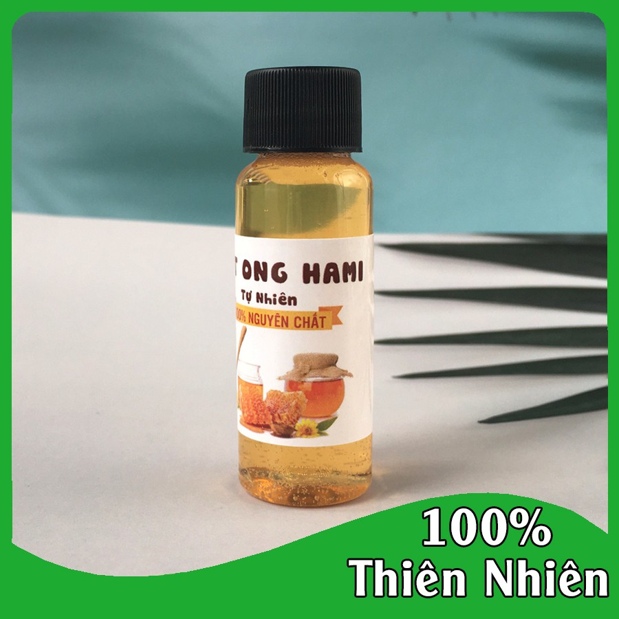 Mật ong hoa nhãn nguyên chất HaMi 1 Lít, đặc sánh, thơm ngon nguyên chất 100% tự nhiên - HSD 2 năm