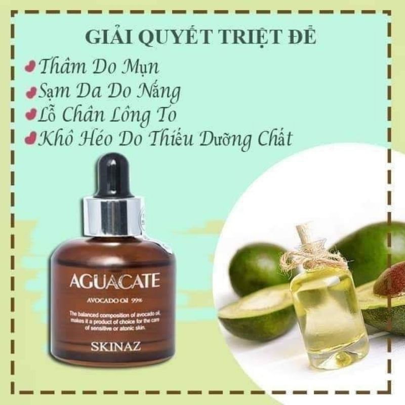 Tinh Chất Serum Bơ Skinaz Hàn Quốc Chính Hãng