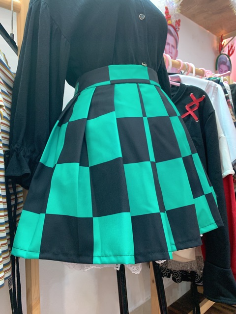 Váy xếp ly Tanjiro