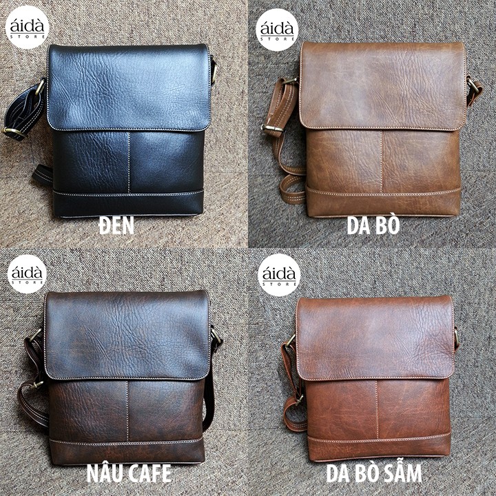 (Video) BH 12 tháng - Túi đeo chéo da PU cao cấp TD01 | BigBuy360 - bigbuy360.vn