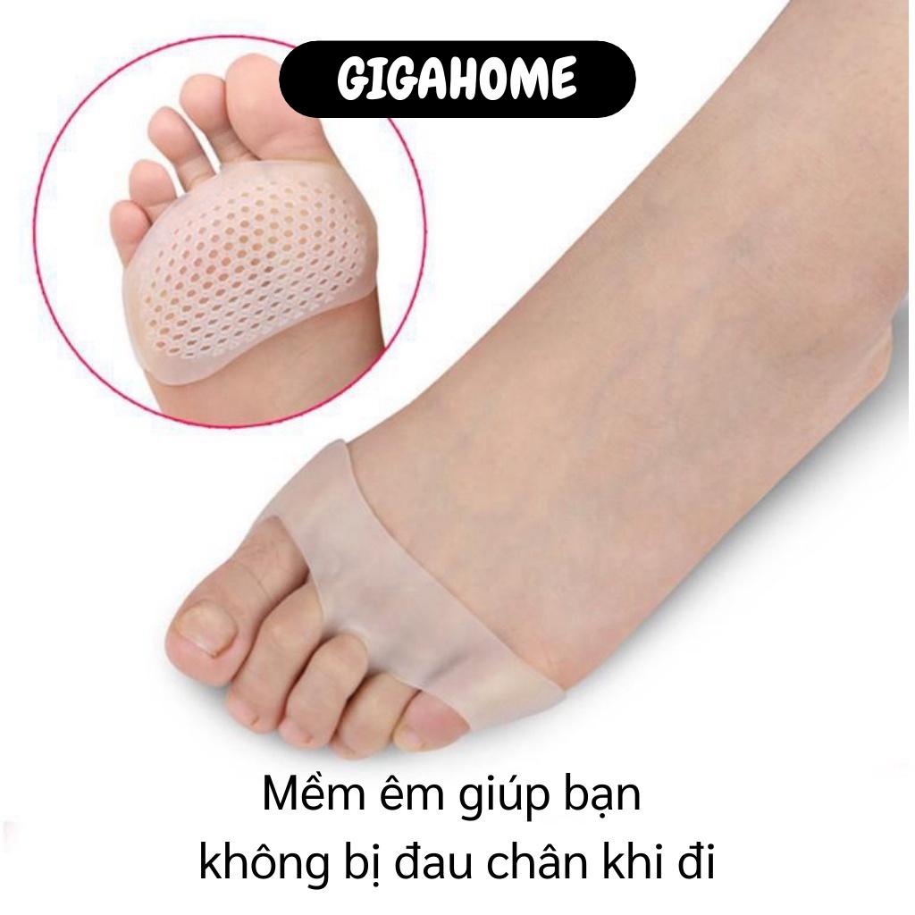 Combo 2 Miếng Lót Silicon GILA HOME Bảo Vệ Ngón Chân Không Bị Đau Dễ Dàng Vệ Sinh Kích Thước 23mm