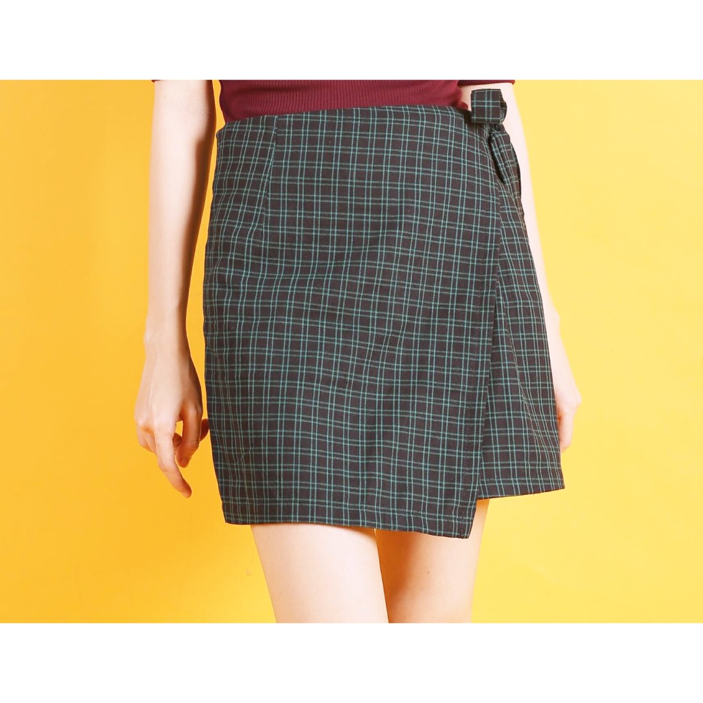 Chân váy caro thời trang Hàn, váy chữ a chân váy ngắn phong cách Hàn Quốc | BigBuy360 - bigbuy360.vn
