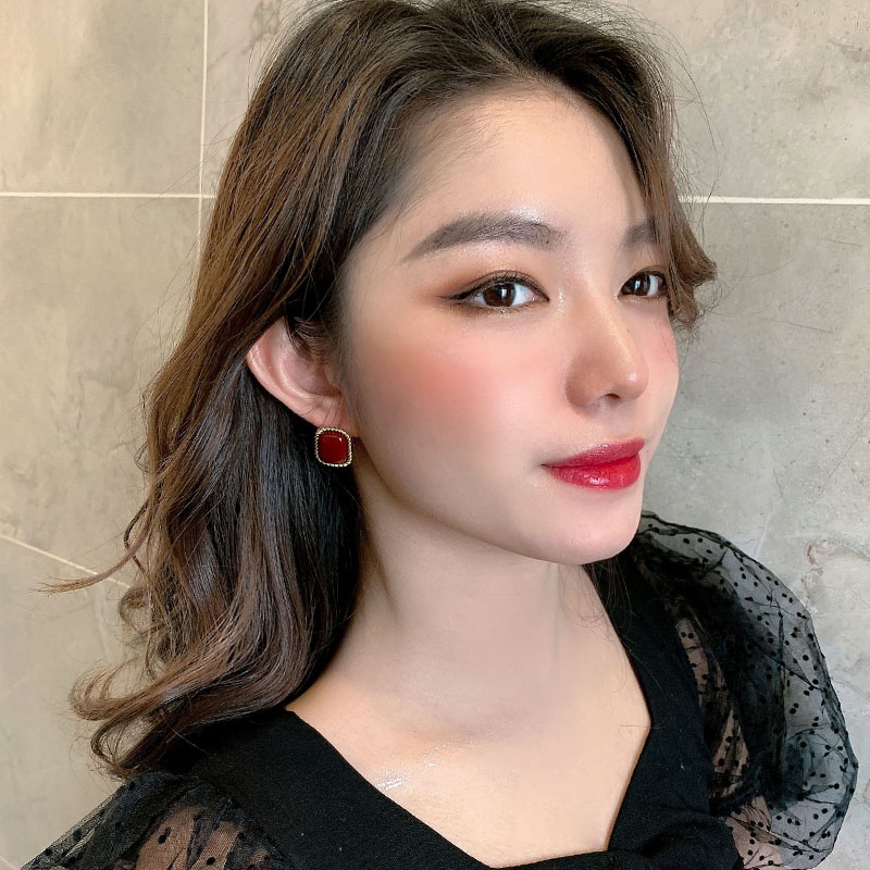 Khuyên Tai Thời Trang Phong Cách Retro Hàn Quốc