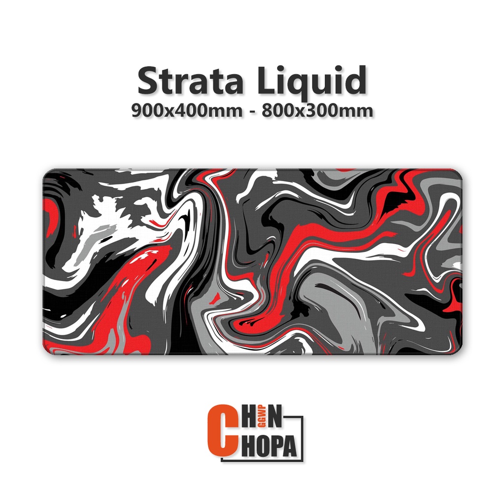 Lót Chuột - Pad Chuột - Mouse Pad - Strata Liquid Gaming - Size lớn (90x40 cm và 80x30 cm)