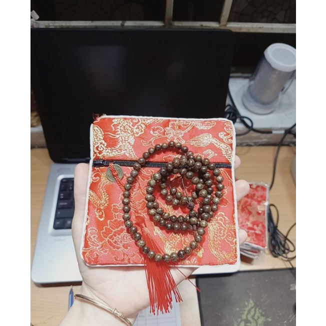 Túi Lụa Đựng Trang Sức Hàng Thêu Loại Đẹp KT 10x12cm và 12x12cm