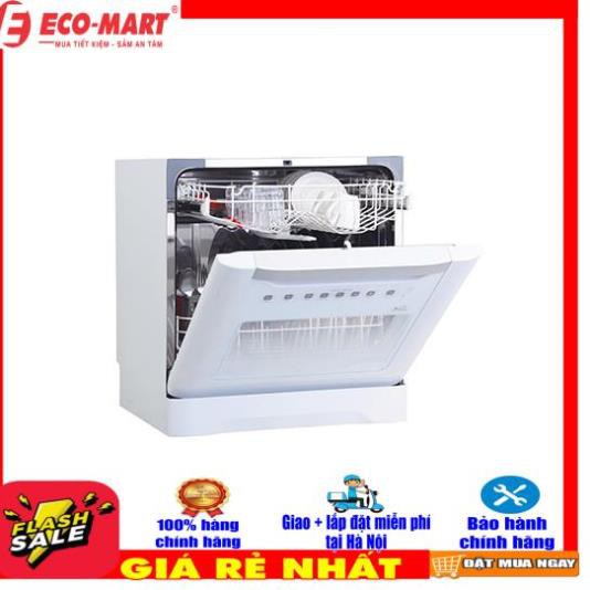 ESF6010BW Máy rửa Bát 8 Bộ Electrolux ESF6010BW 1480W  (MIỄN PHÍ GIAO + LẮP ĐẶT tại Hà Nội-đi tỉnh liên hệ shop)