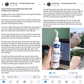 SỮA DƯỠNG THỂ VASELINE LOTION AHA 220ml