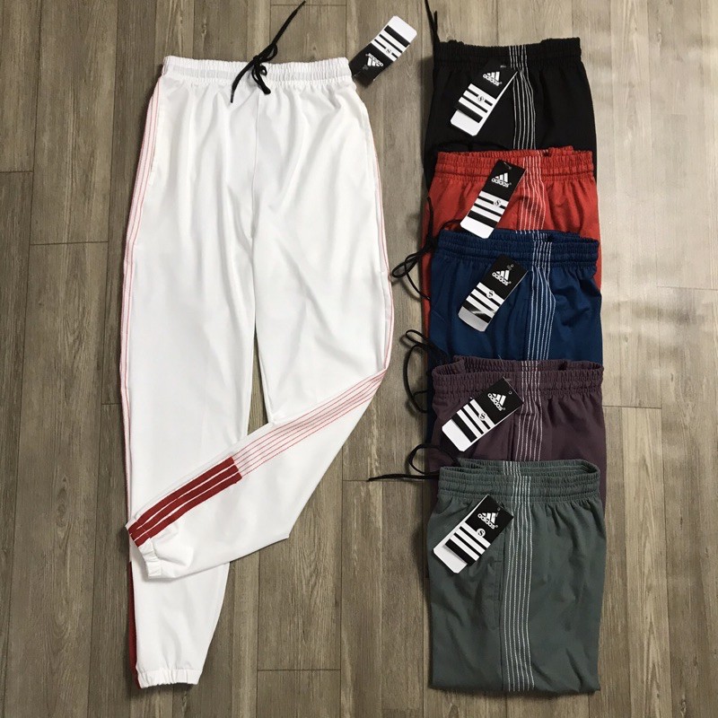 Quần jogger thể nữ 3 sọc chỉ nổi tập gym, zumba, aerobic nữ chất thun lạnh siêu đẹp