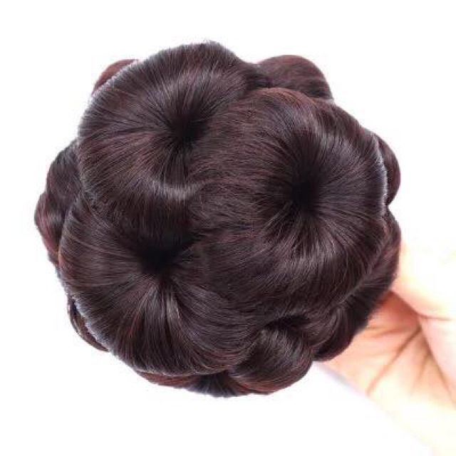 Tóc giả kẹp búi hoa ❤️❤️ FREESHIP ❤️❤️ búi kẹp hoa cao cấp