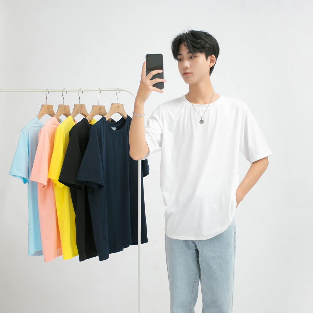 Áo Thun Nam Cộc Tay  MANDO Chất Liệu Cotton Nhẹ Mát, Thấm Hút Mồ Hôi, Form Rộng Tôn Dáng APT06