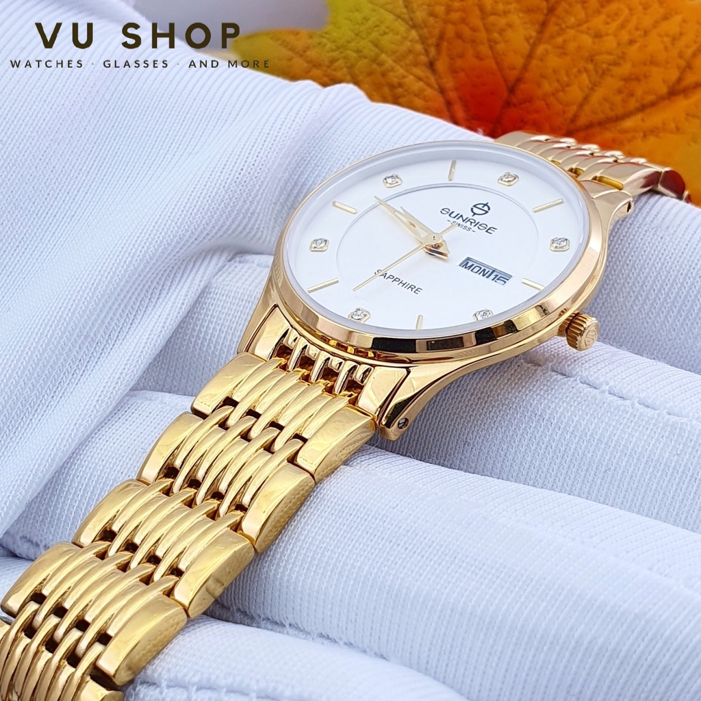 Đồng hồ nữ SUNRISE 2109SB - Chính hãng, kính Sapphire