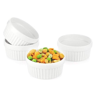 KHUÔN RAMEKIN SỨ TRẮNG
