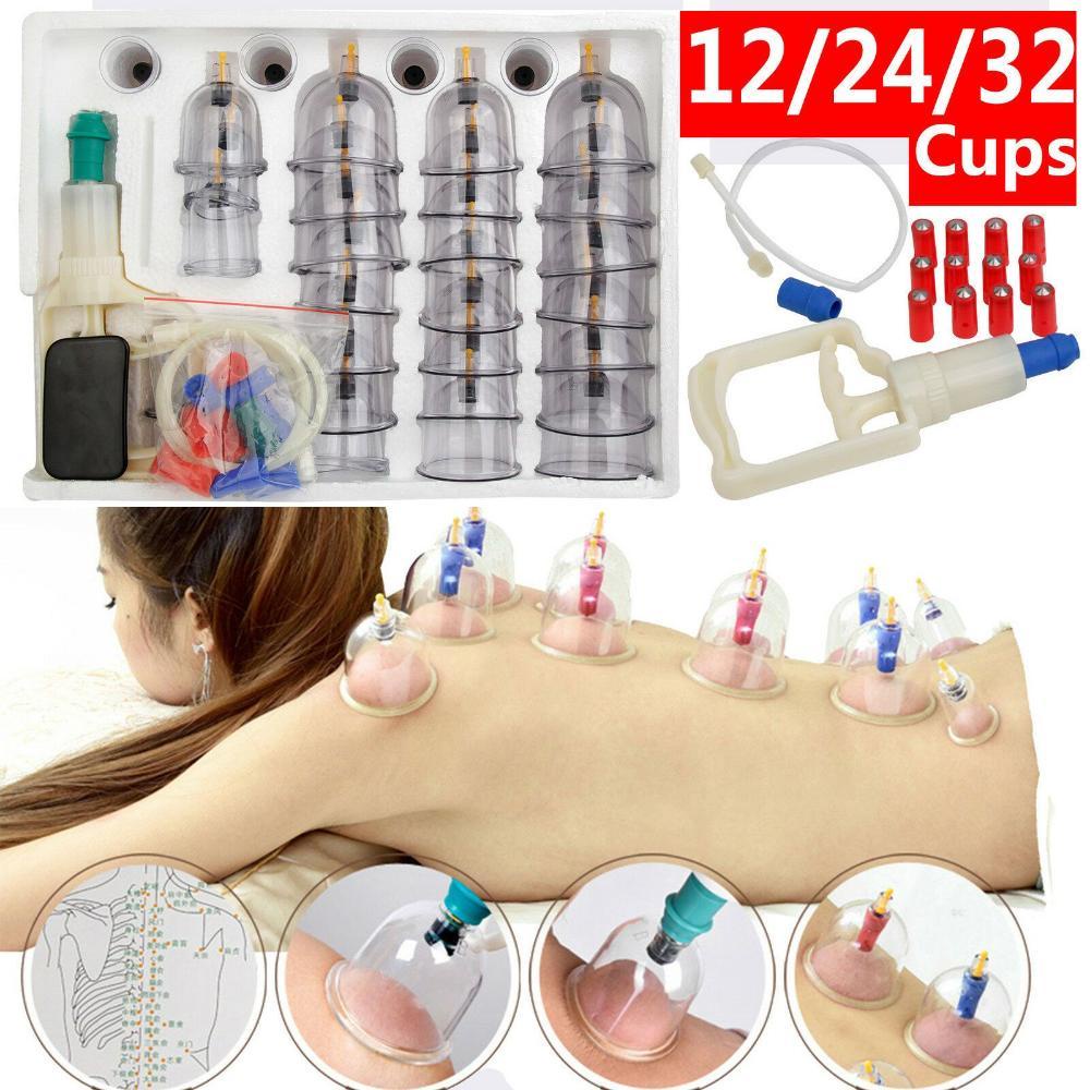 DYRUIDOJ Set 12 / 24 / 32 Dụng Cụ Châm Cứu Mát Xa Cơ Thể