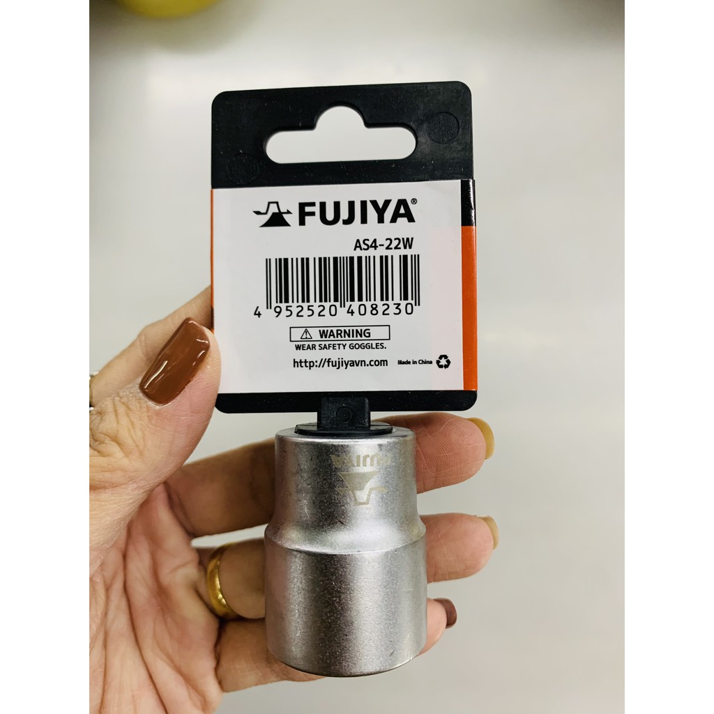 Đầu khẩu sao hoa thị Fujiya 1/2 AS4-W cỡ 17-32mm - Chính hãng