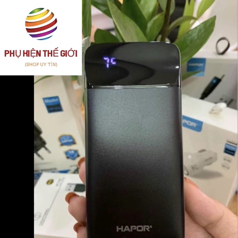 Sạc dự phòng HAPOR R9 10.000mh chính hãng thương hiệu mỹ bảo hành 18 tháng