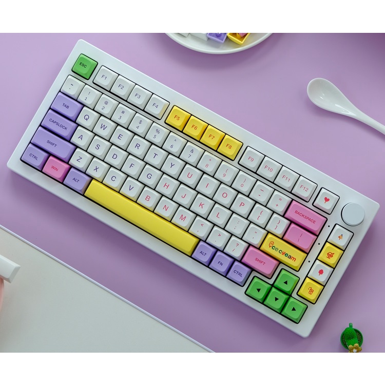 Keycap PBT profile XDA Pixel nút bàn phím cơ phù hợp nhiều layout bàn phím cơ bản
