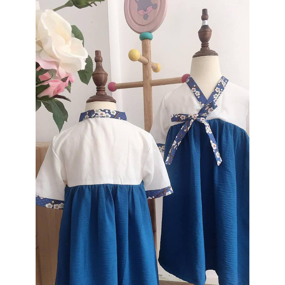 Đầm Hanbok cho bé