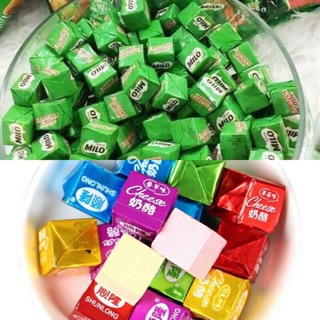 100 viên milo cube